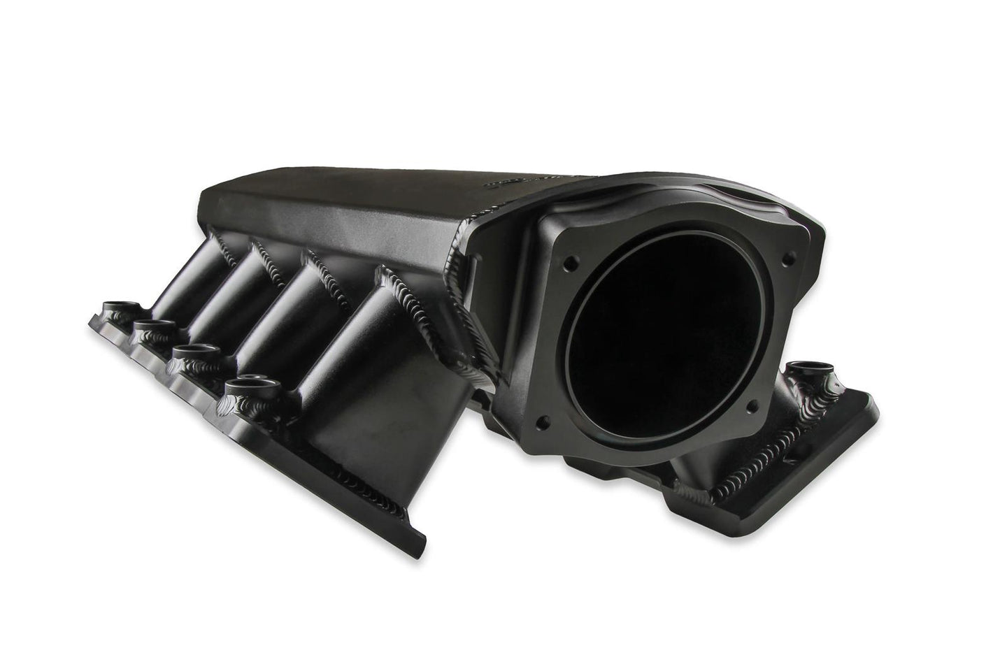 Sniper 820102-1 Black Low-Profile Sheet Metal Fabricated Intake Manifold w/ 92mm Throttle Body Opening & Fuel Rail Kit - My Store
