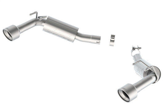 Borla 14-15 Camaro SS 6.2L V8 RWD Single Split Rr Exit S-Type Exhaust (rear section only) - My Store