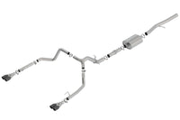 Borla 19 Chevrolet Silverado/GMC Sierra 1500 6.2L SS ATAK Catback Exhaust - Black Chrome Tips - My Store
