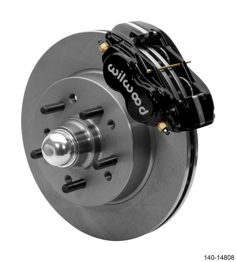 Wilwood Forged Dynalite Front Kit 11.5in 65-66 Chevrolet Impala w/ Factory Drum Spindle-Req 220-7699 - My Store