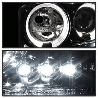 Spyder GMC Sierra 1500/2500/3500 99-06 Projector Headlights LED Halo LED Smoke PRO-YD-CDE00-HL-SMC - Mammoth Racing -