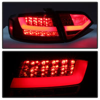 Spyder Audi A4 09-12 4Dr LED Tail Lights LED Model Only - Red Clear ALT-YD-AA409-L-LED-RC - Mammoth Racing -