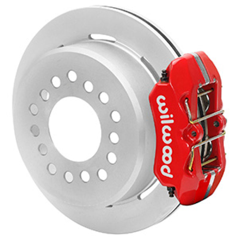 Wilwood Ford Explorer 8.8in Rear Axle Dynapro Disc Brake Kit 11in Rotor -Red Caliper - My Store