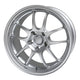 Enkei PF01 18x8.5 5x100 48mm offset 75mm Bore Dia Silver Wheel - Mammoth Racing -