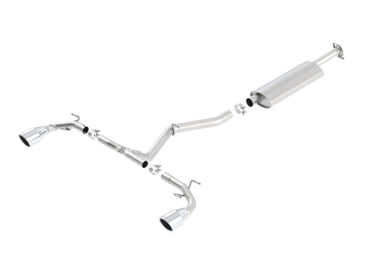 Borla 13-15 Scion FR-S 2.0L 4cyl 6spd / 13 Subaru BRZ 2.0L 4cyl 6spd SS Catback Exhaust - My Store