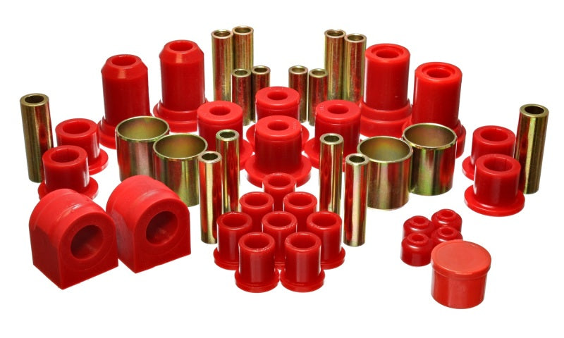 Energy Suspension 04-06 Ford F150 Pickup 2WD Red Hyper-flex Master Bushing Set - Mammoth Racing -