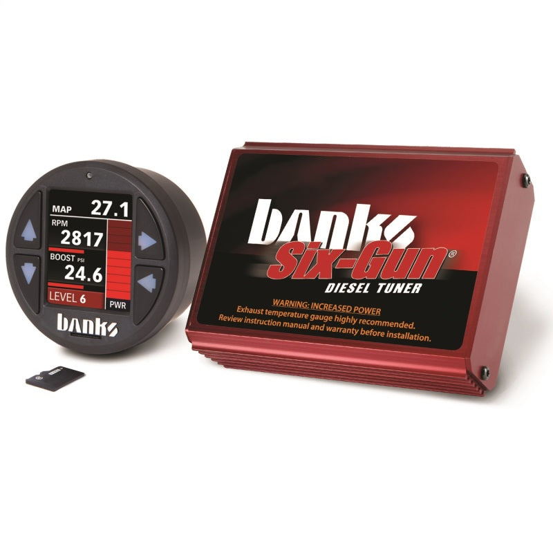 Banks 04-05 Chevy/GMC 2500/3500 6.6L LLY Six-Gun Diesel Tuner w/ iDash-1.8 DataMonster - Mammoth Racing -