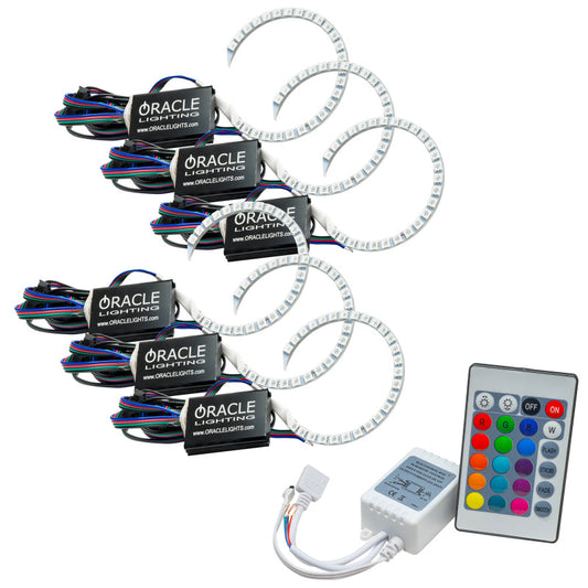 Oracle Mazda 3 04-09 Halo Kit - ColorSHIFT w/ Simple Controller - Mammoth Racing -