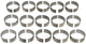 Clevite Chrysler Products V8 383-400-426-440 1958-80 Con Rod Bearing Set - Mammoth Racing -