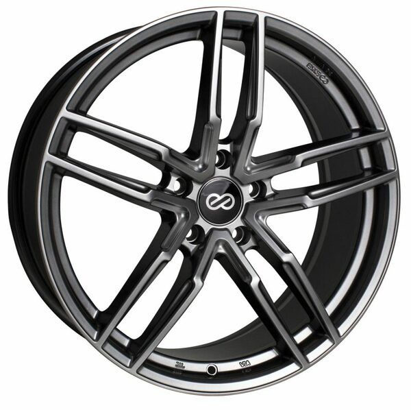 Enkei GTC02 19x10.5 5x112 34mm Offset 66.5mm Bore Matte Black Wheel - Mammoth Racing -