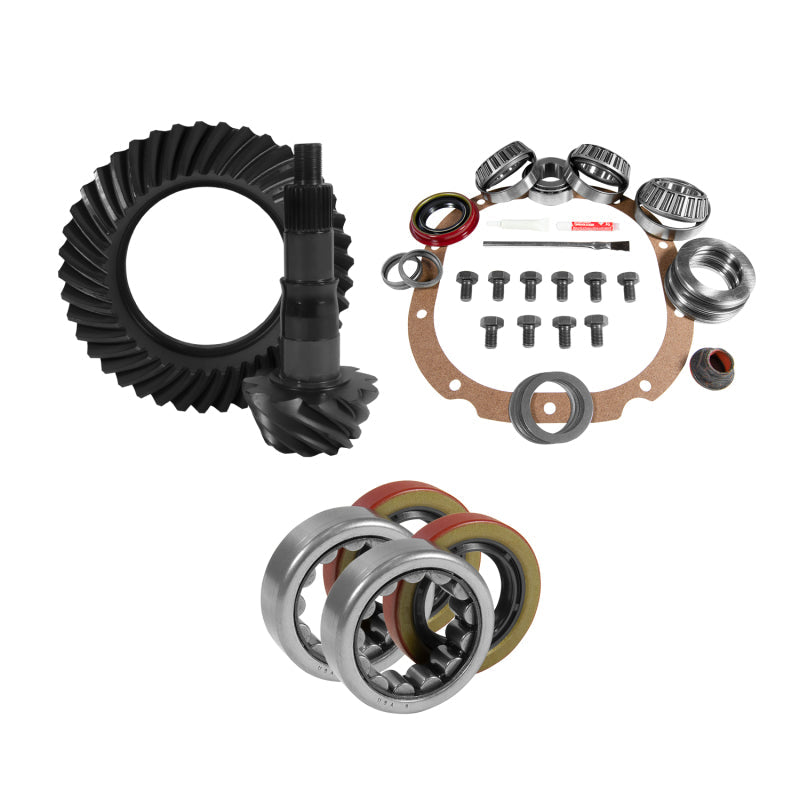 Yukon 8.8in Ford 3.27 Rear Ring & Pinion Install Kit 2.25in OD Axle Bearings and Seals - My Store