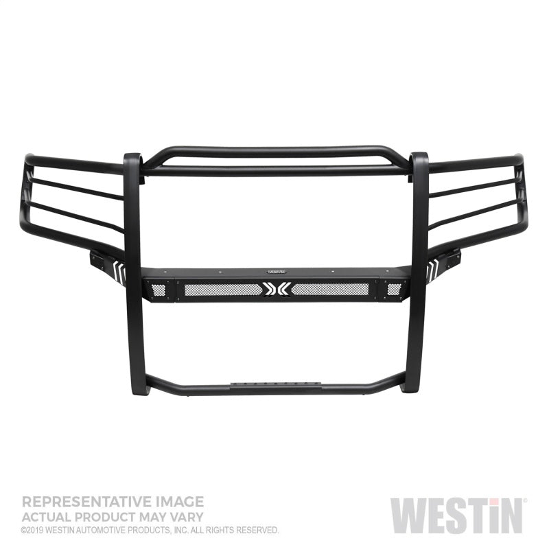 Westin 14-21 Grand Cherokee Sportsman X Grille Guard - Textured Black - Mammoth Racing -