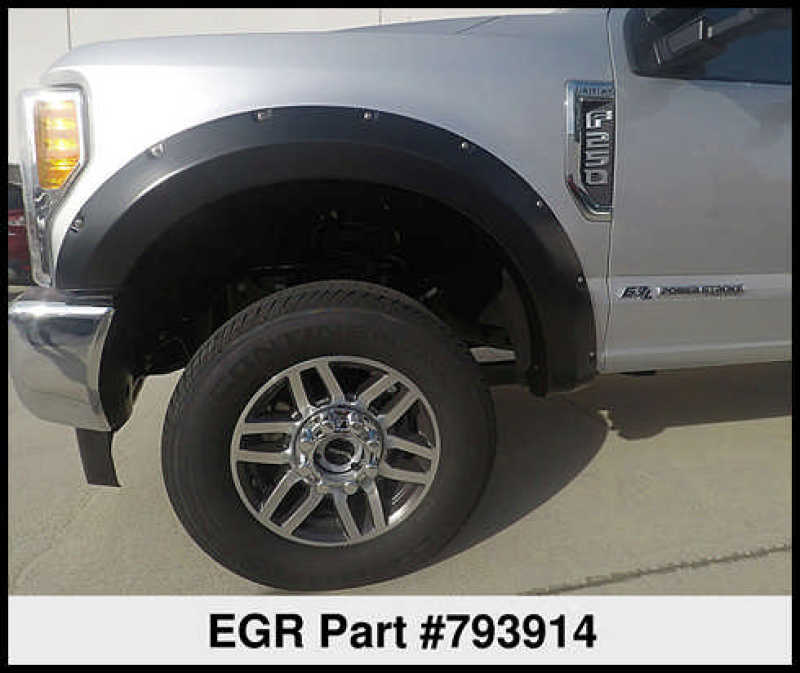 EGR 2017 Ford Super Duty Bolt-On Look Fender Flares - Set - Mammoth Racing -