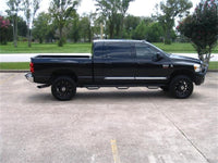 N-Fab Nerf Step 06-09 Dodge Ram 1500/2500/3500 Mega Cab 6.4ft Bed - Gloss Black - Bed Access - 3in - Mammoth Racing -