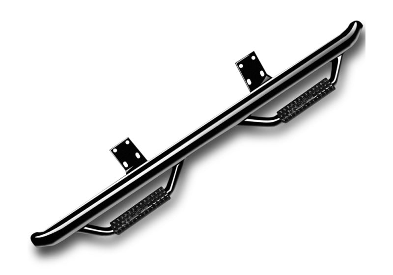 N-Fab Nerf Step 16-20 Nissan Titan King Cab 6.5ft Bed - Cab Length - Gloss Black - Mammoth Racing -