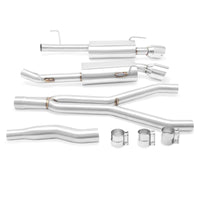 Mishimoto 2015-2016 Ford Mustang 2.3L EcoBoost Stainless Steel Cat-Back Exhaust - Mammoth Racing -