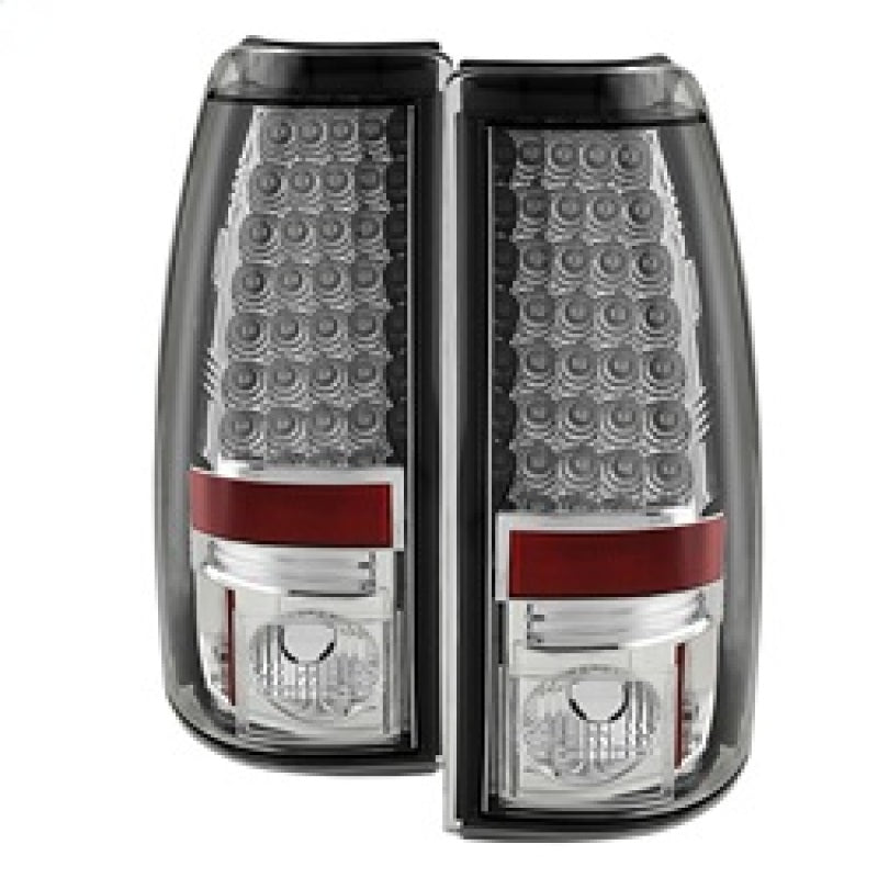 Spyder Chevy Silverado 1500/2500 03-06 (Does Not Fit Stepside)LED Tail Lights Chrm ALT-YD-CS03-LED-C - Mammoth Racing -