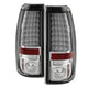 Spyder Chevy Silverado 1500/2500 03-06 (Does Not Fit Stepside)LED Tail Lights Chrm ALT-YD-CS03-LED-C - Mammoth Racing -
