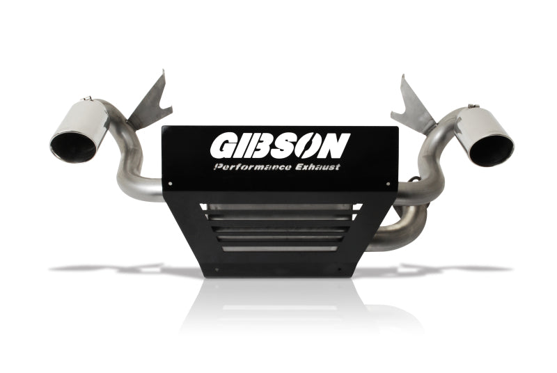 Gibson 16-18 Polaris RZR XP Turbo EPS Base 2.25in Dual Exhaust - Stainless - Mammoth Racing -