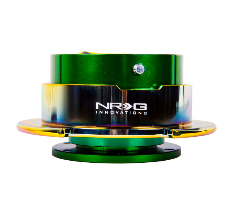 NRG Quick Release Gen 2.5 - Green Body / Neochrome Ring - My Store