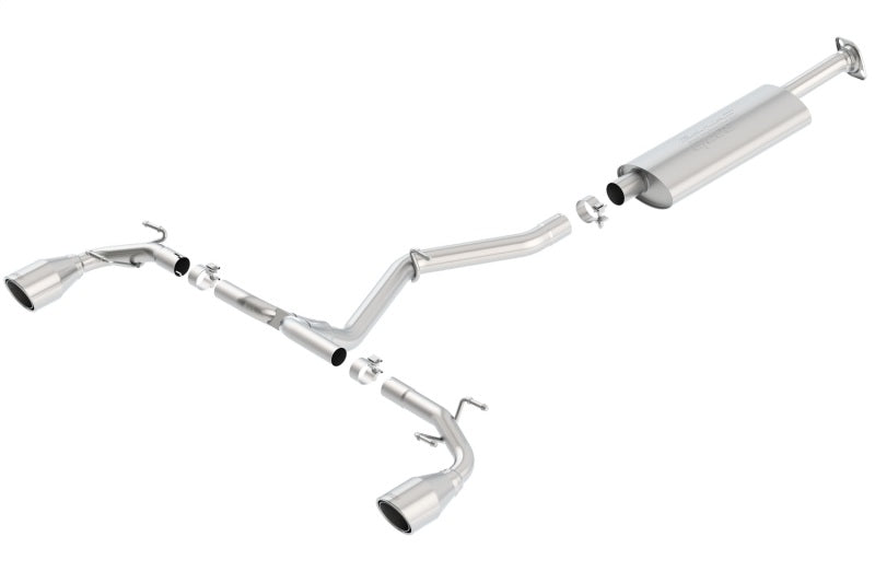 Borla 13-15 Scion FR-S 2.0L 4cyl 6spd / 13 Subaru BRZ 2.0L 4cyl 6spd SS Catback Exhaust - My Store