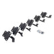 Go Rhino 15-21 Ford F-150 SC 4DR Mounting Brackets (V-Series V3/rb10 Slim/RB20 Slim) - Tex. Blk - Mammoth Racing -