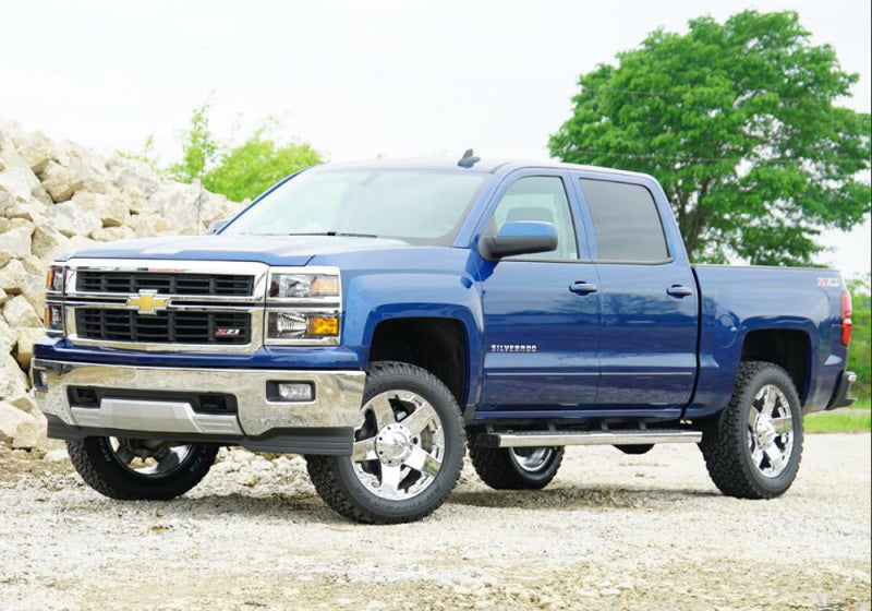 Superlift 14-18 Chevy Silv 1500 2WD 3.5in Lift Kit w/ Alum/Stamped Steel Control Arms & Rear Shocks - Mammoth Racing -
