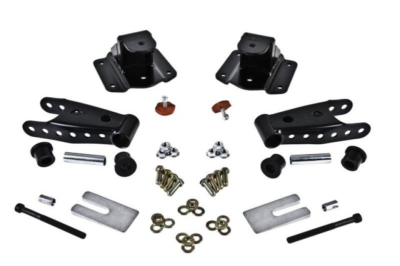 Belltech Shackle AND Hanger KIT 94-00 Dodge RAM 2500 4inch - Mammoth Racing -