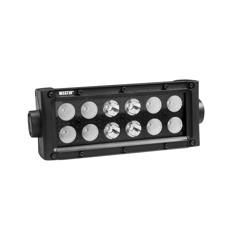 Westin B-FORCE LED Light Bar Double Row 6 inch Combo w/3W Cree - Black - Mammoth Racing -