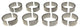 Clevite Chevy V8 265-283-302-327 1955-67 Con Rod Bearing Set - Mammoth Racing -