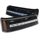 ANZO 2003-2006 Chevrolet Silverado 1500 LED Parking Lights Black w/ Amber Reflector - My Store
