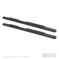 Westin Premier 4 Oval Nerf Step Bars 75 in - Black - Mammoth Racing -
