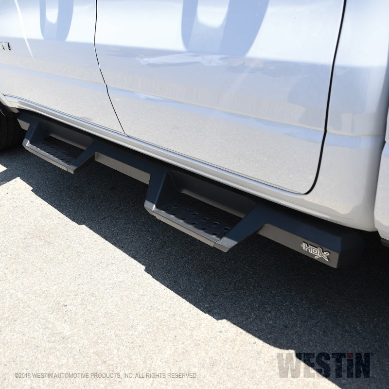 Westin 2019 Ram 1500 Quad Cab Drop Nerf Step Bars - Textured Black - Mammoth Racing -