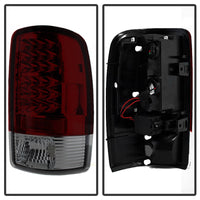 Spyder Chevy Suburban/Tahoe 1500/2500 00-06 LED Tail Lights Red Smoke ALT-YD-CD00-LED-RS - Mammoth Racing -