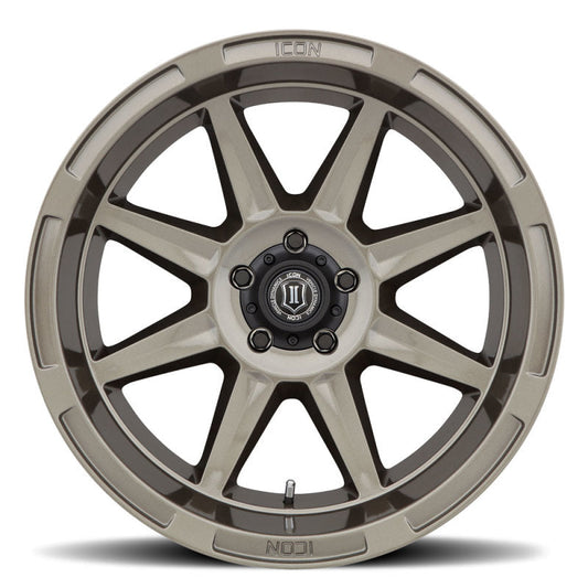 Icon Bandit 20x10 6x135 -24mm Offset 4.5in BS Gloss Bronze Wheel