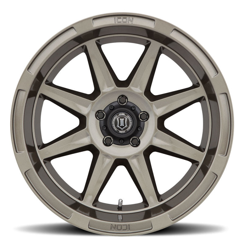 Icon Bandit 20x10 5x5 -24mm Offset 4.5in BS Gloss Bronze Wheel - Mammoth Racing -