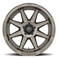 Icon Bandit 20x10 5x5 -24mm Offset 4.5in BS Gloss Bronze Wheel - Mammoth Racing -