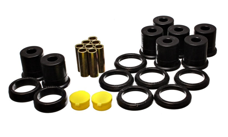 Energy Suspension 92-97 Crown Victoria / 92-97 Grand Marquis Black Rear End Control Arm Bushing Set - Mammoth Racing -