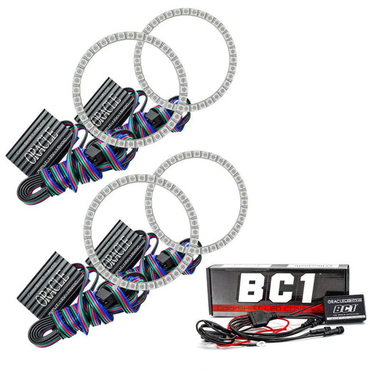 Oracle Nissan 370 Z 09-20 Dual Halo Kit - ColorSHIFT w/ BC1 Controller - Mammoth Racing -