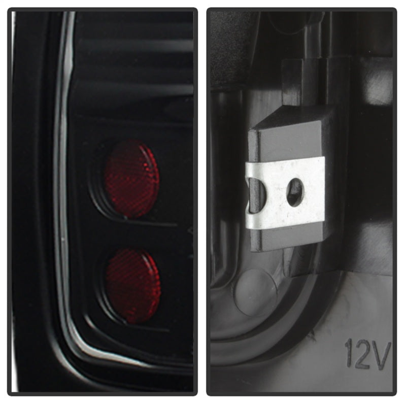 Xtune Dodge Ram 1500 94-01 / Ram 2500/3500 94-02 LED Tail Lights Black ALT-ON-DRAM94-LED-BK - Mammoth Racing -