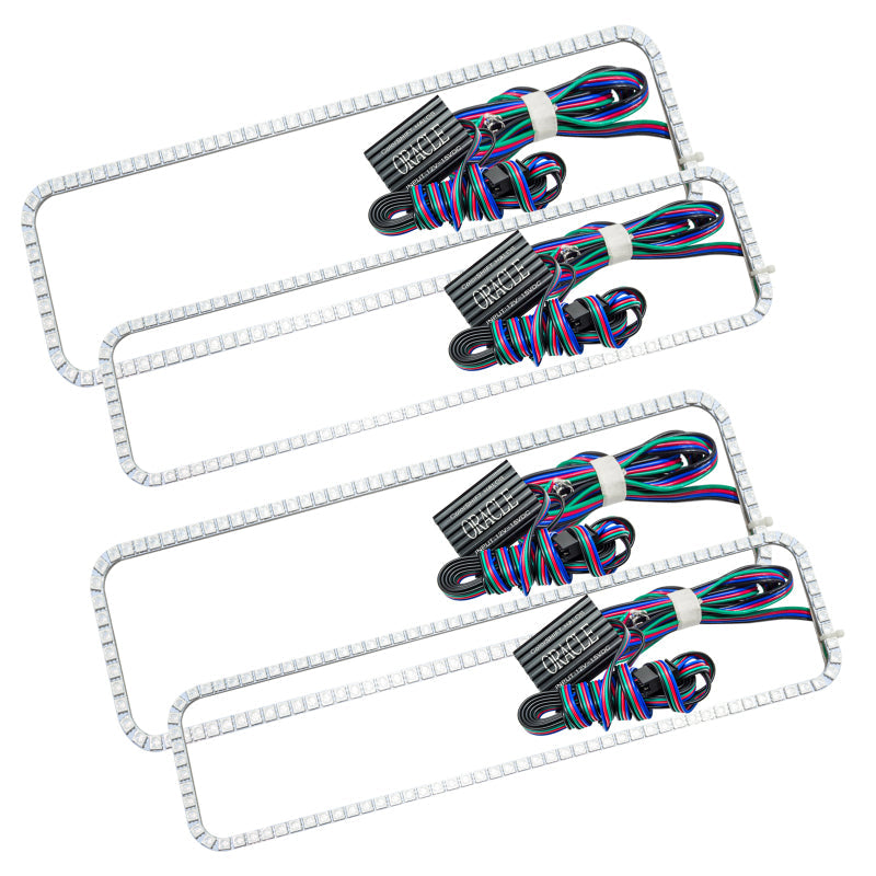 Oracle Ford F250 05-07 Halo Kit - ColorSHIFT w/o Controller - Mammoth Racing -