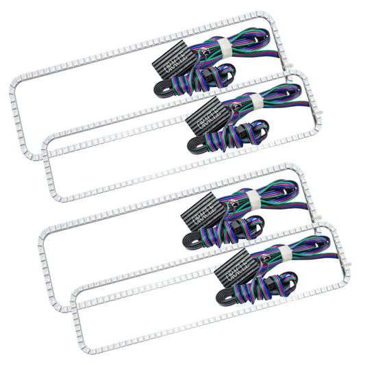 Oracle Ford F250 05-07 Halo Kit - ColorSHIFT w/o Controller - Mammoth Racing -