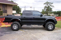 N-Fab Nerf Step 01-04 Toyota Tacoma Double Cab 5ft Bed - Gloss Black - W2W - 3in - Mammoth Racing -