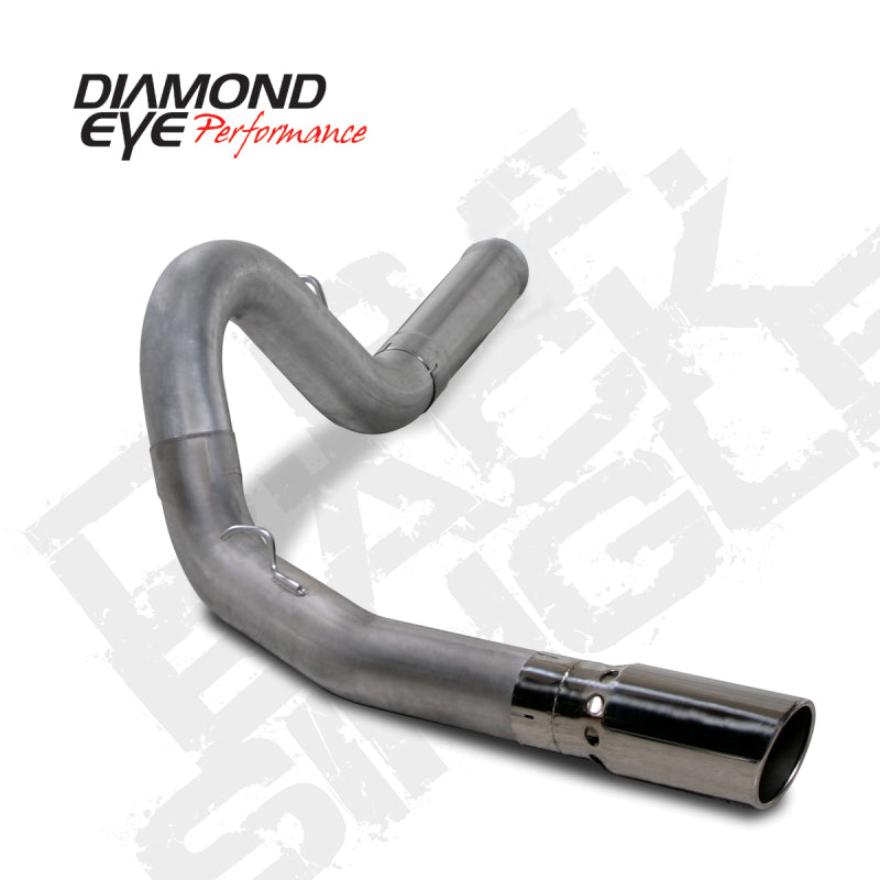 Diamond Eye KIT 5in DPF-BACK SGL SS: 2011-2015 CHEVY 6.6L 2500/3500 - Mammoth Racing -