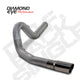 Diamond Eye KIT 5in DPF-BACK SGL SS: 2011-2015 CHEVY 6.6L 2500/3500 - Mammoth Racing -