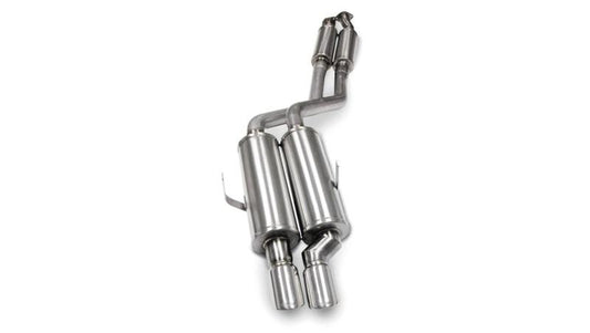 Corsa 92-09 BMW 325i/is Coupe E36 Polished Sport Cat-Back Exhaust - Mammoth Racing -