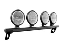 N-Fab Light Bar 2017 Ford Raptor - Gloss Black - Light Tabs - Mammoth Racing -