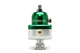 Fuelab 555 High Pressure Adjustable FPR Blocking 25-65 PSI (1) -8AN In (2) -8AN Out - Green - Mammoth Racing -