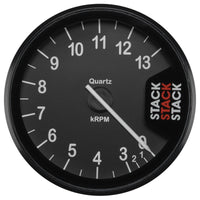 Autometer Stack Clubman Tachometer 80mm 0-3-13k RPM - Black - My Store
