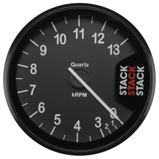 Autometer Stack Clubman Tachometer 80mm 0-3-13k RPM - Black - My Store